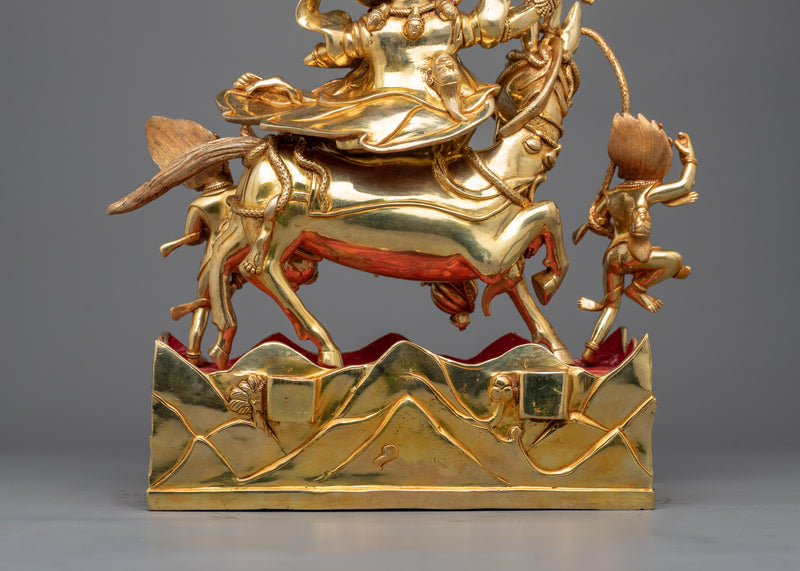 The Divine Devi Palden Lhamo Statue | Embodying Fearlessness and Protection