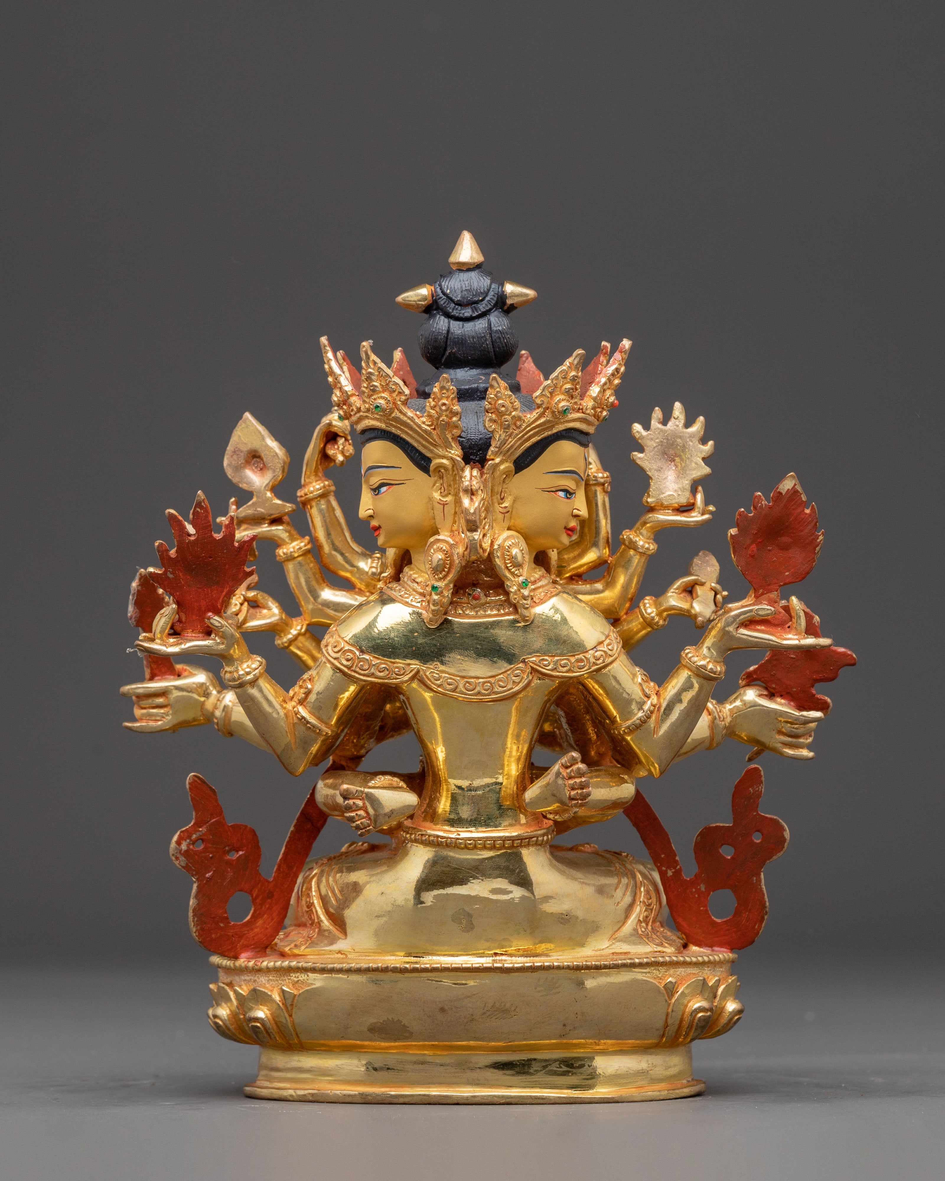 Guhyasamaja Statue: Traditional Artwork