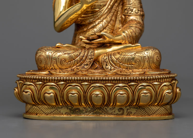 Gelug Masters Set | Exquisite Statues of Tsongkhapa and His Disciples