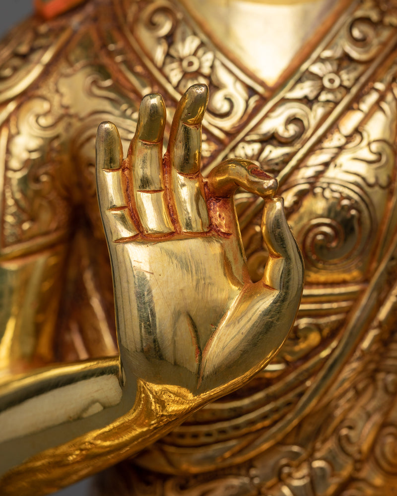 Gelug Masters Set | Exquisite Statues of Tsongkhapa and His Disciples