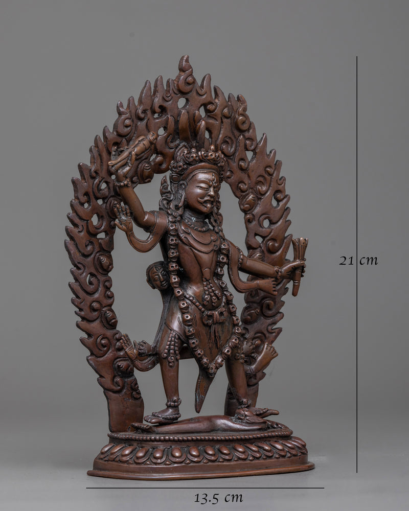Heruka Ekajati Statue | Symbol of Wisdom and Protection
