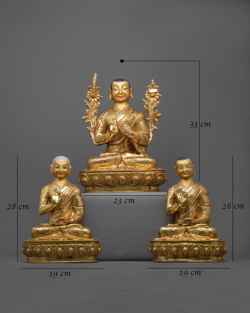 Gelug Lords Set | Revered Figures of Wisdom and Compassion