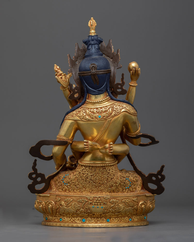 Yab-Yum Vajrasattva Statue | Union of Ultimate Purity