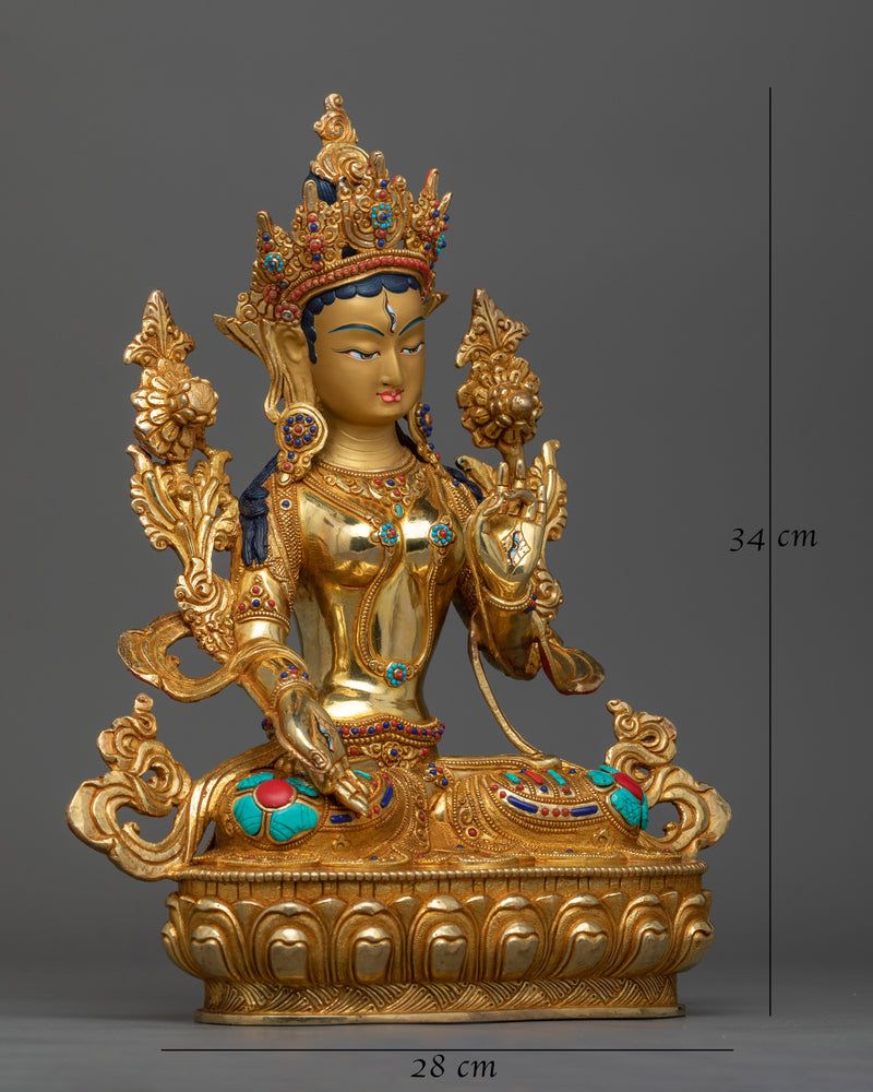 Bodhisattva sita-white-tara