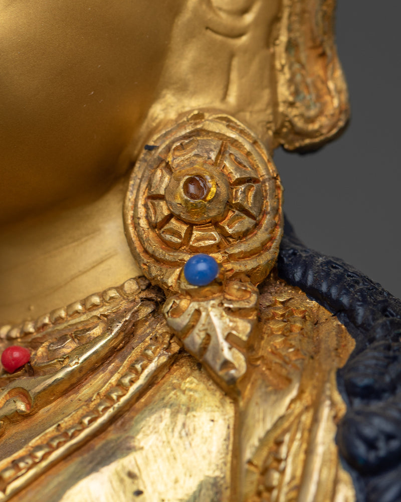 Bodhisattva Green Tara Statuette | Beacon of Compassion and Swift Aid