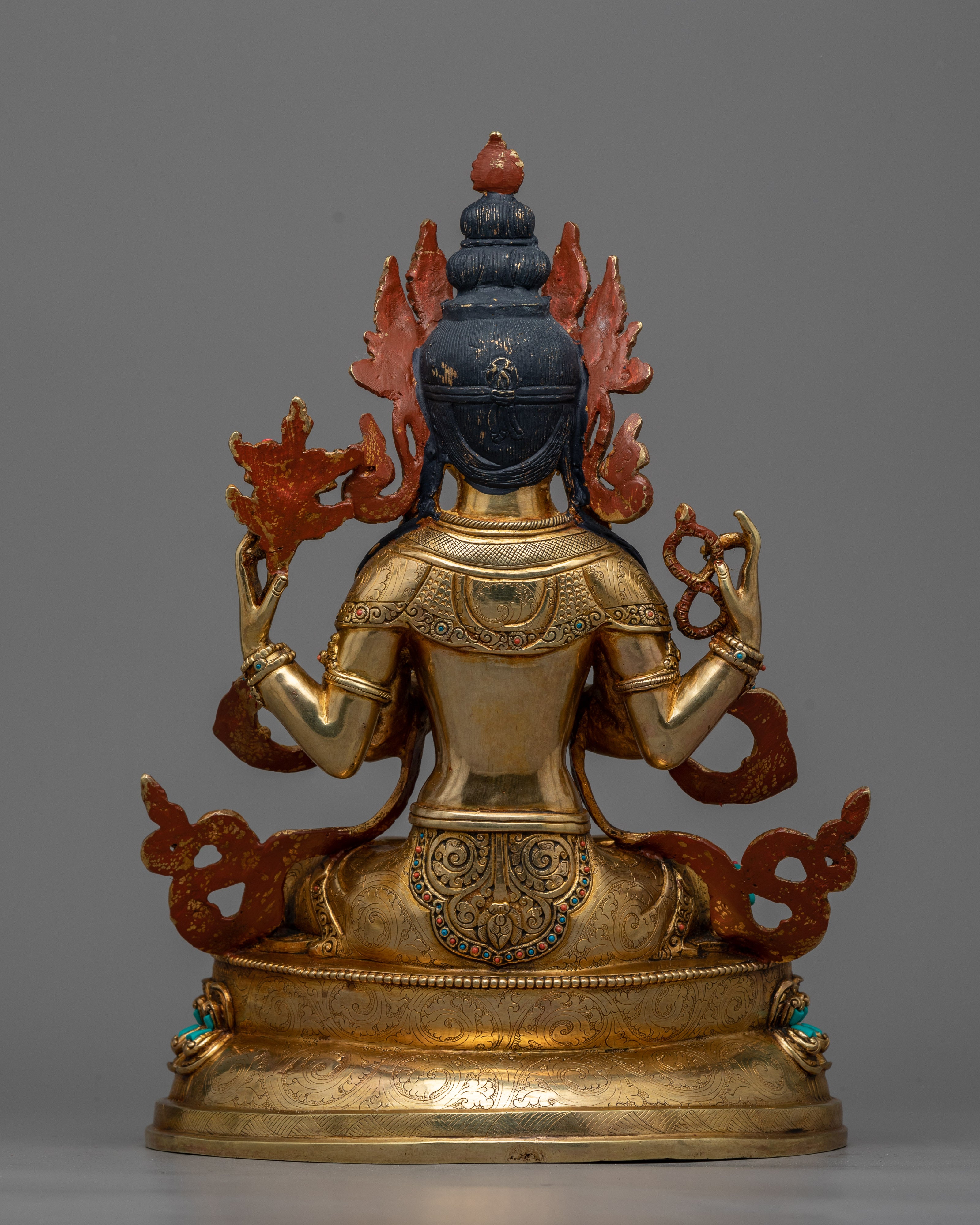 Kind Chenrezig Statue | Embodiment of Compassion and Mercy