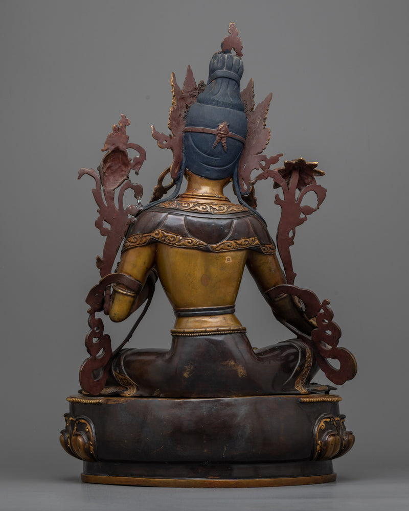 Mother of All Buddhas "Green Tara" Statue | Embodiment of Compassionate Liberation