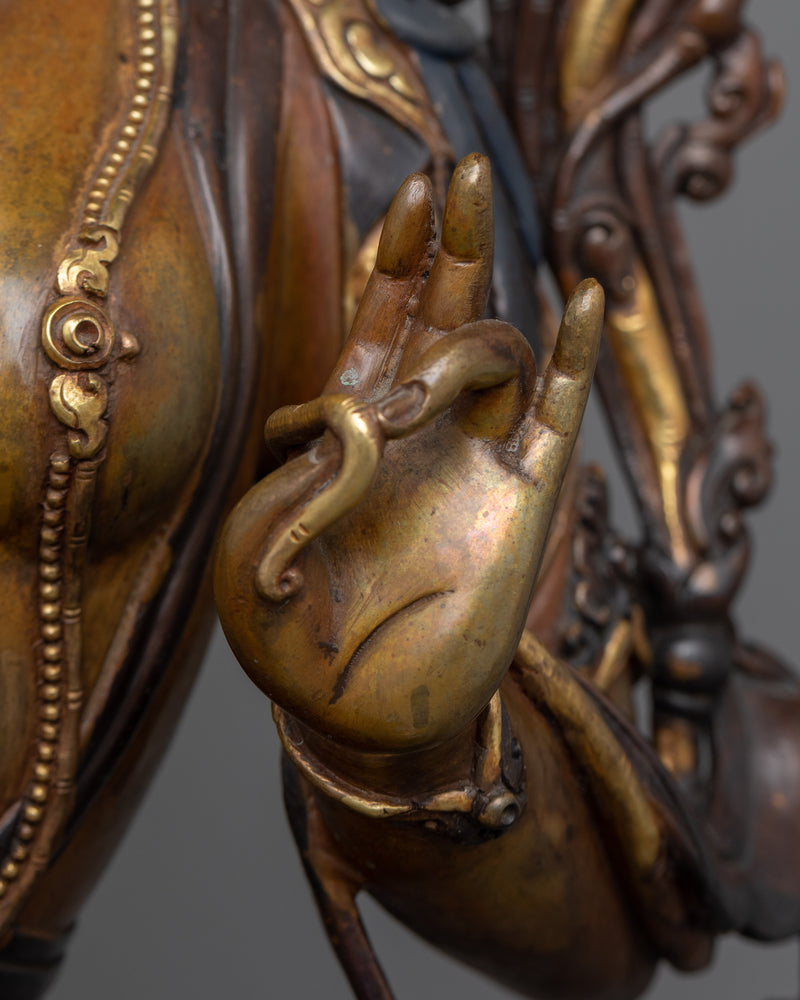 Mother of All Buddhas "Green Tara" Statue | Embodiment of Compassionate Liberation