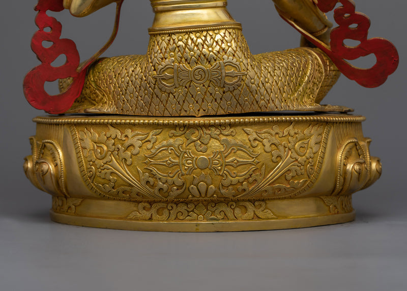 Ma Green Tara Statuette | Beacon of Compassion and Environmental Guardian