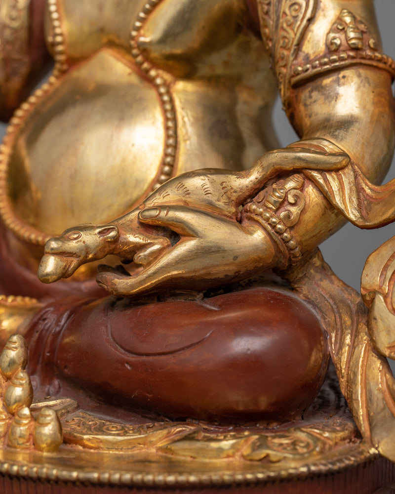 Jambhala Handcrafted Sculpture | Harbinger of Prosperity and Generosity