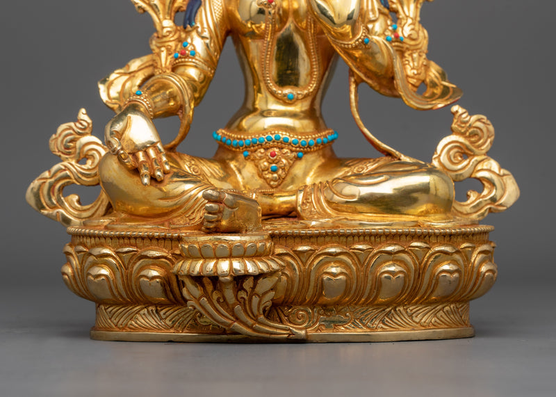 The Syama Tara Statue | Divine Embodiment of Wisdom and Protection
