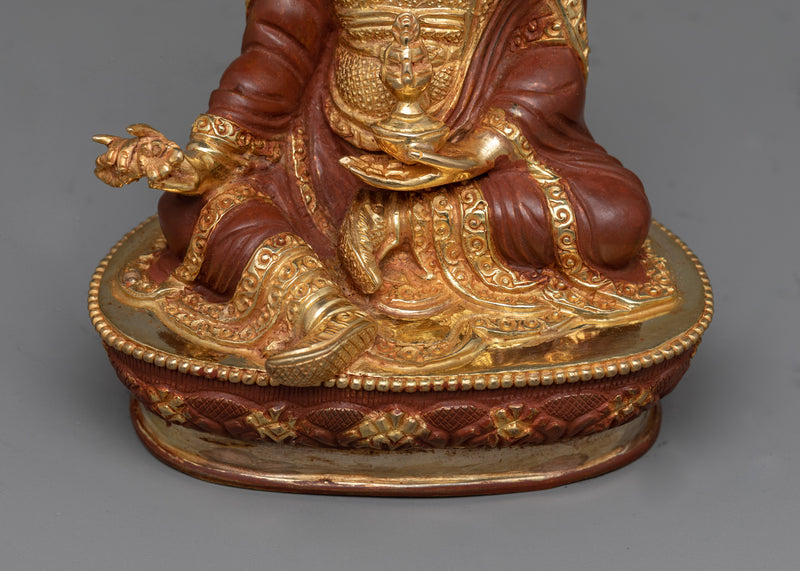 Statue of Guru Vajra Rinpoche | Symbol of Spiritual Authority and Wisdom