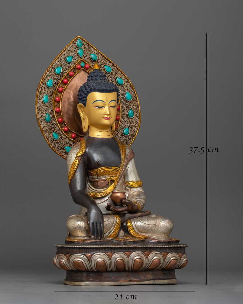 Peaceful Shakyamuni Buddha Statue | Essence of Serenity and Enlightenment