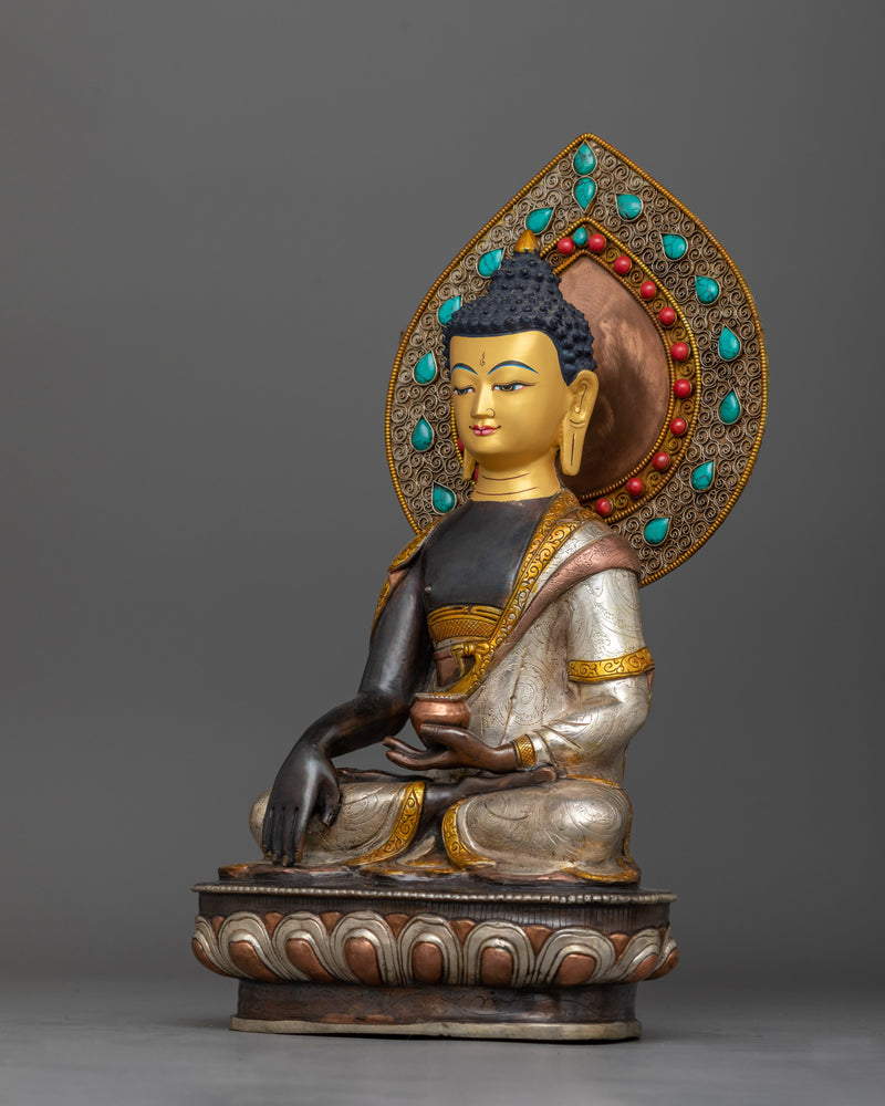 Peaceful Shakyamuni Buddha Statue | Essence of Serenity and Enlightenment