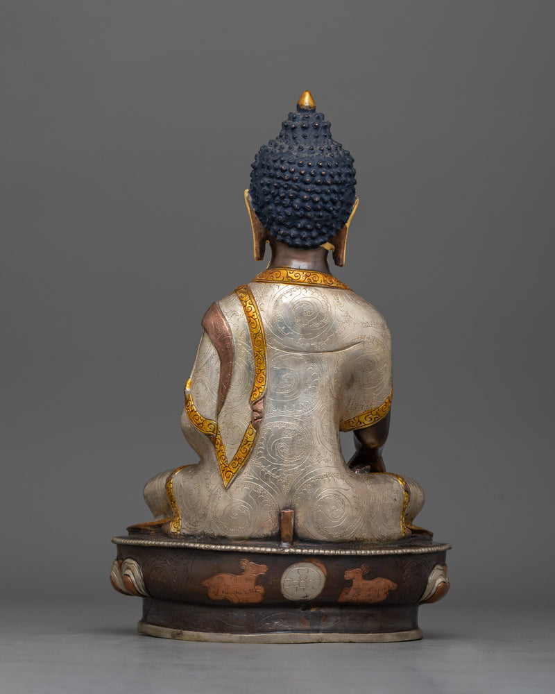 Peaceful Shakyamuni Buddha Statue | Essence of Serenity and Enlightenment