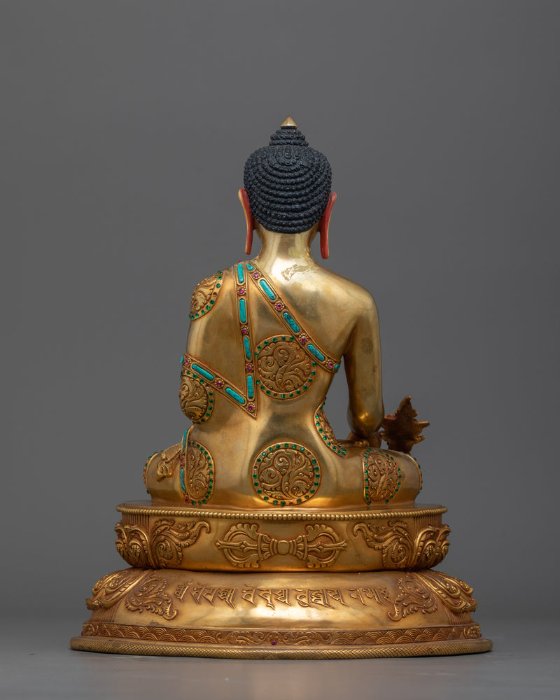 Bhaiṣajyaguru Statue | Medicine Buddha Healing Radiance and Divine Grace