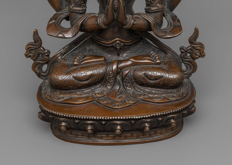 Compassion Chenrezig Statue | Embodiment of Kindness and Mercy