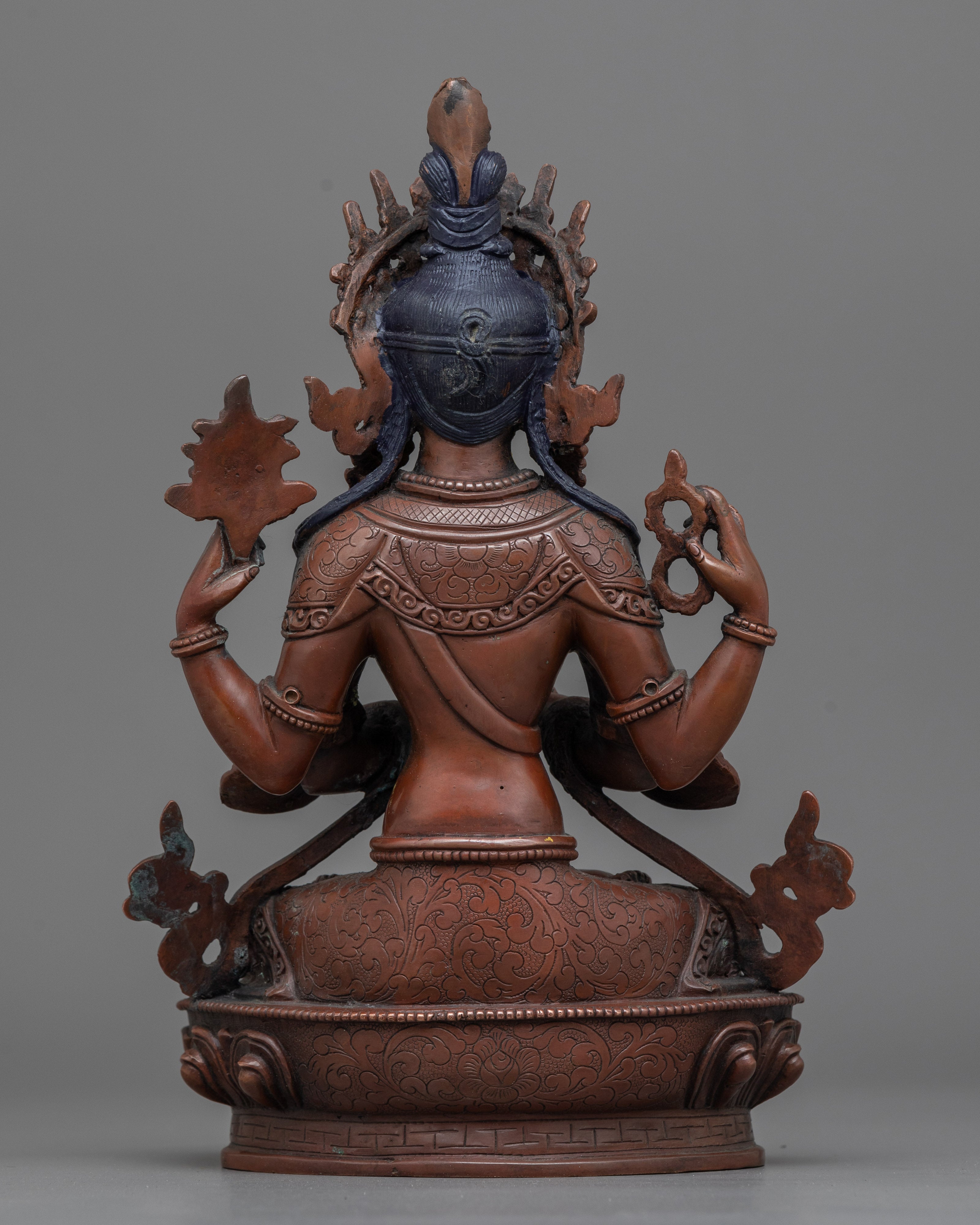 Buddhist Chenrezig Statue | Divine Compassion Embodied