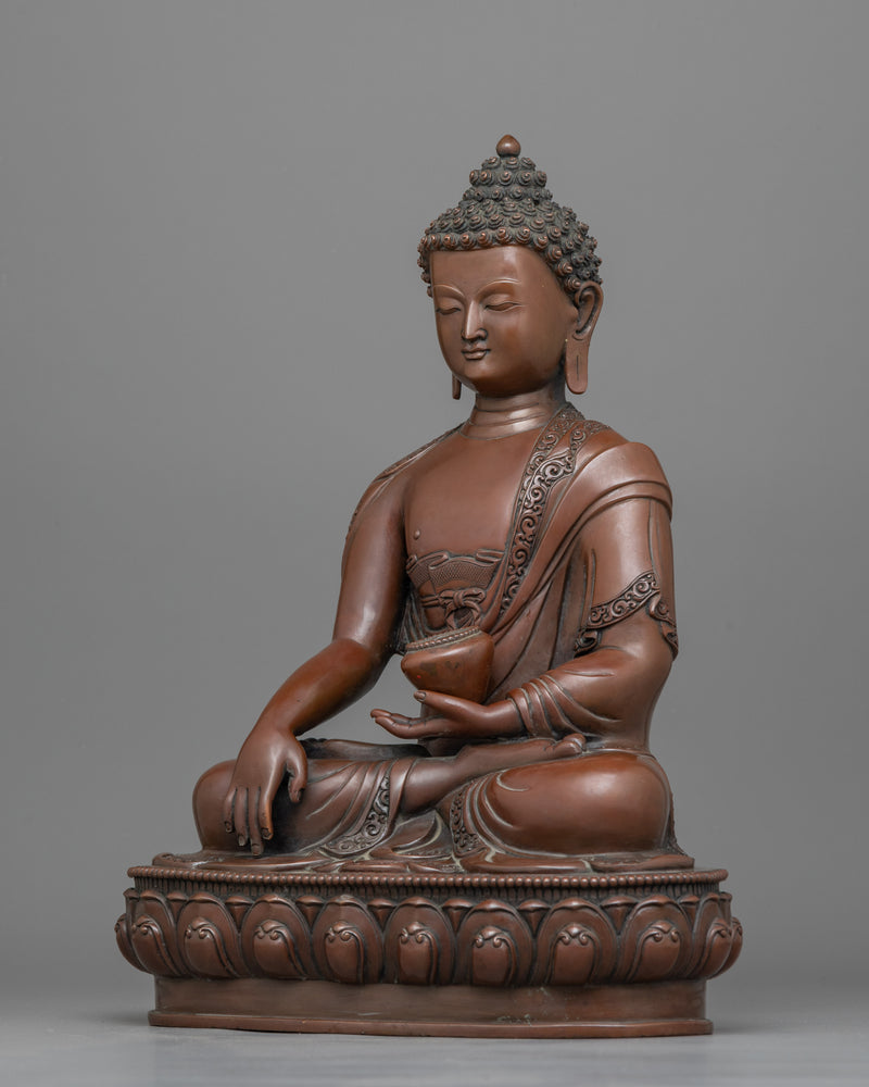 shakyamuni-buddha-brown-sculpture-for-shrine