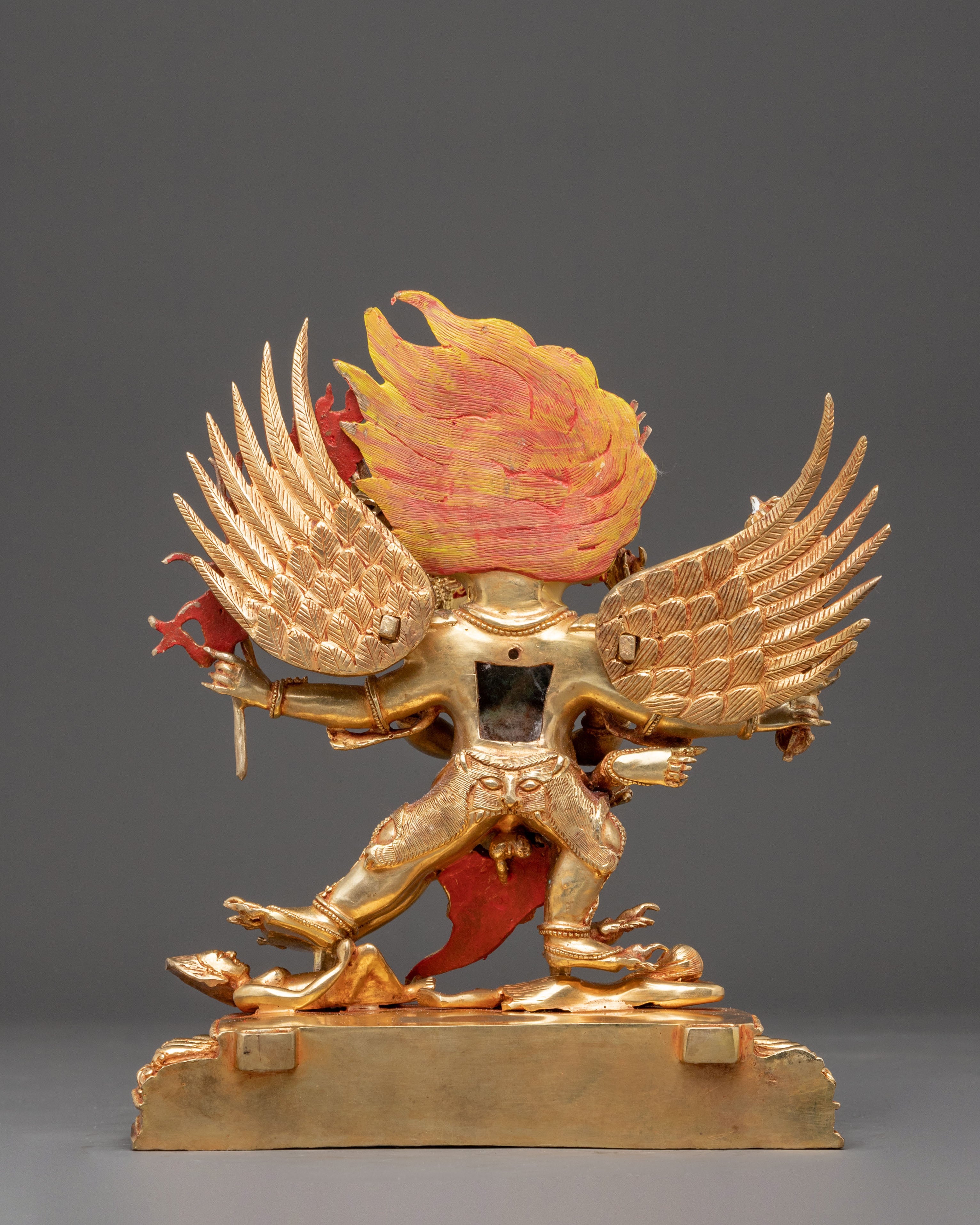 Wrathful Vajrakilaya Statue: Transmutation of Negativity
