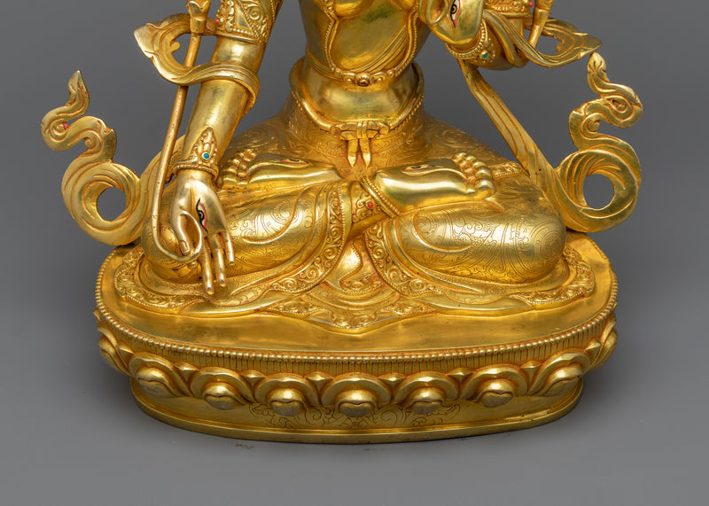 White Shyama Tara Statue | Gateway to Spiritual Empowerment