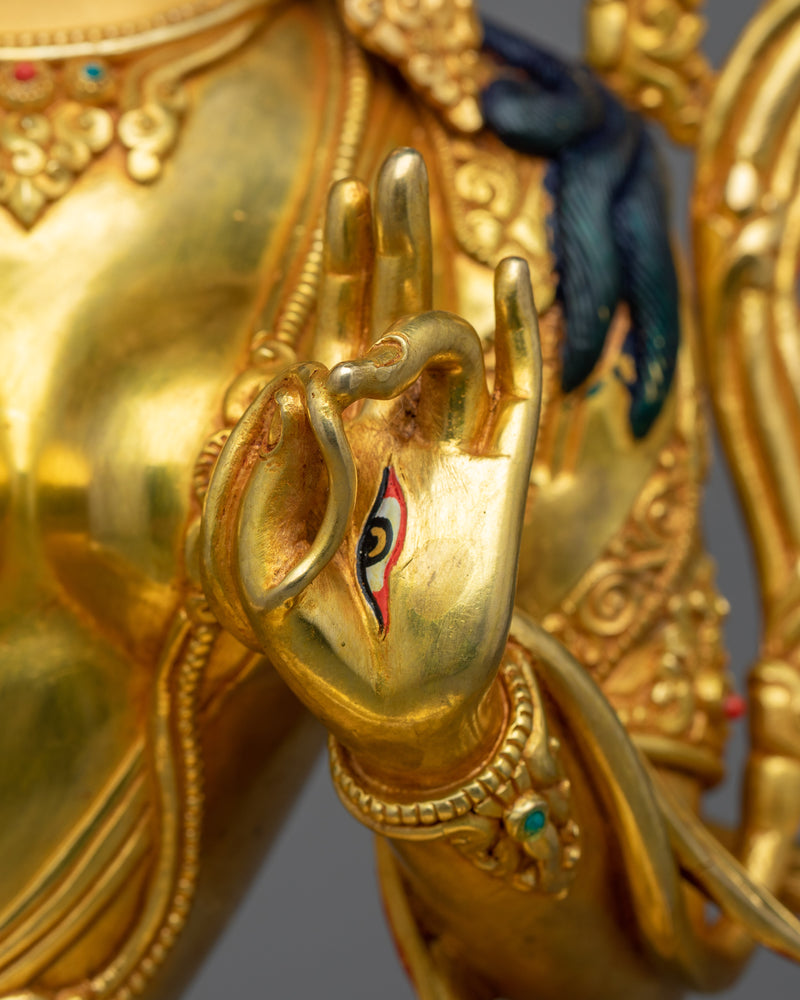 White Shyama Tara Statue | Gateway to Spiritual Empowerment