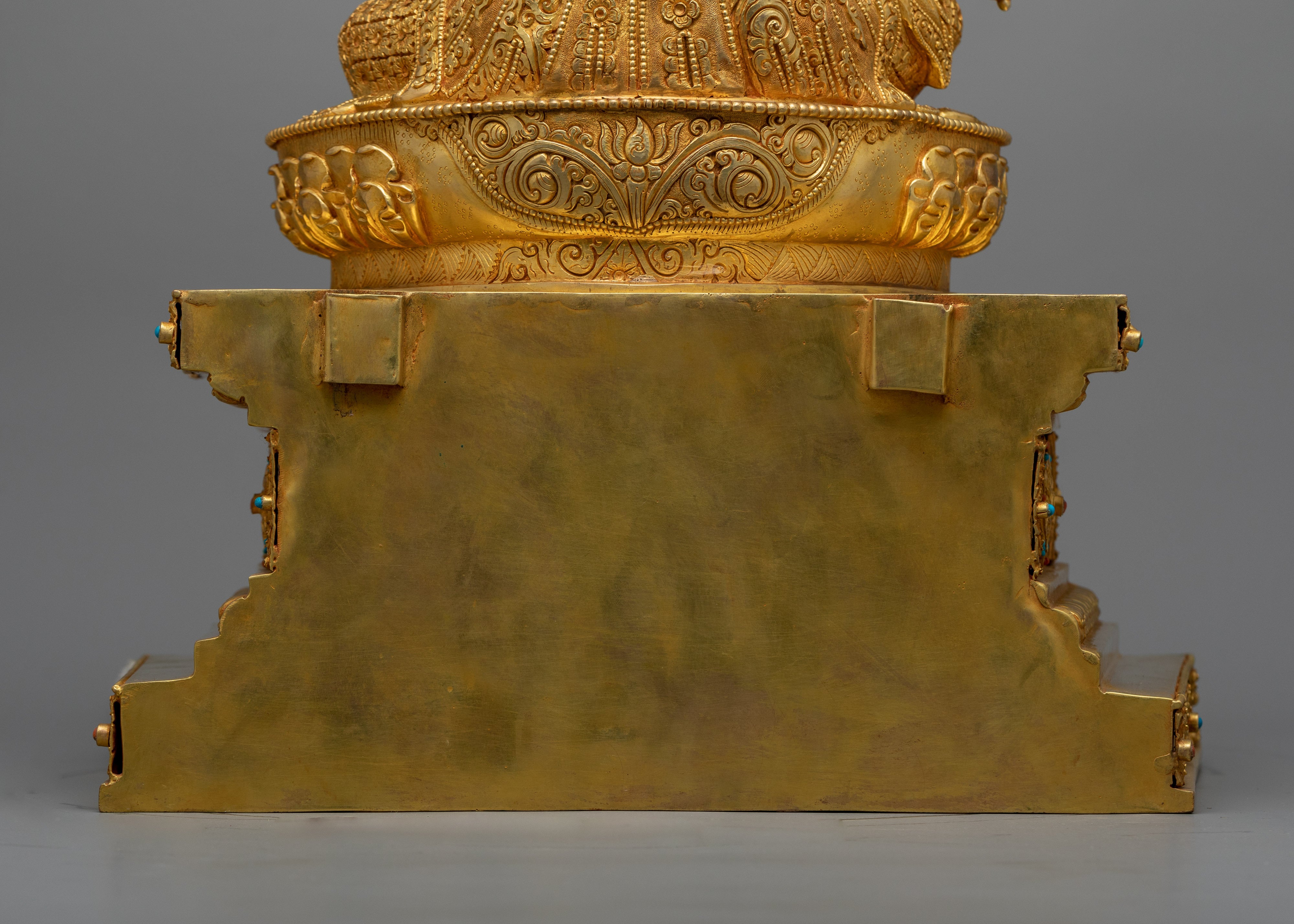 Gyalpo Rinpoche Statue | Enshrined in Opulent Majesty and Spiritual Grace