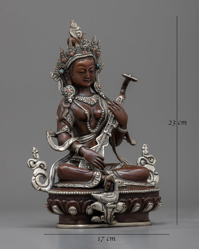 Mata Saraswati Statue | Adiating Divine Inspiration and Creativity