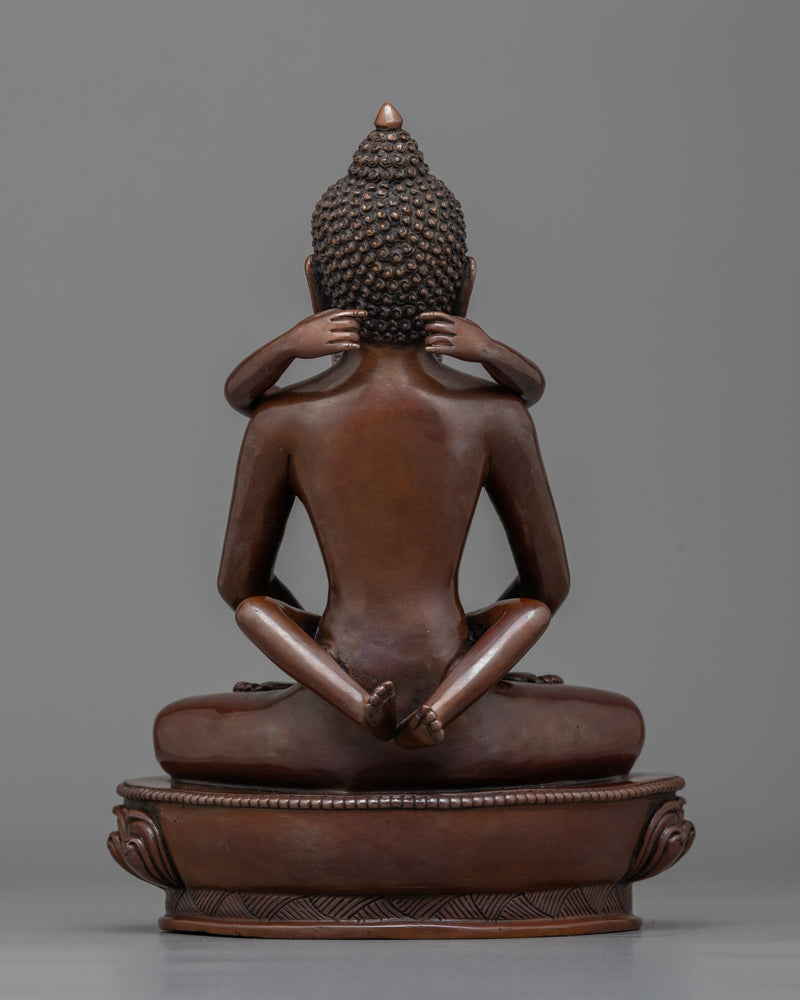 Samantabhadra with His Consort Statue | Embodying Divine Union and Balance