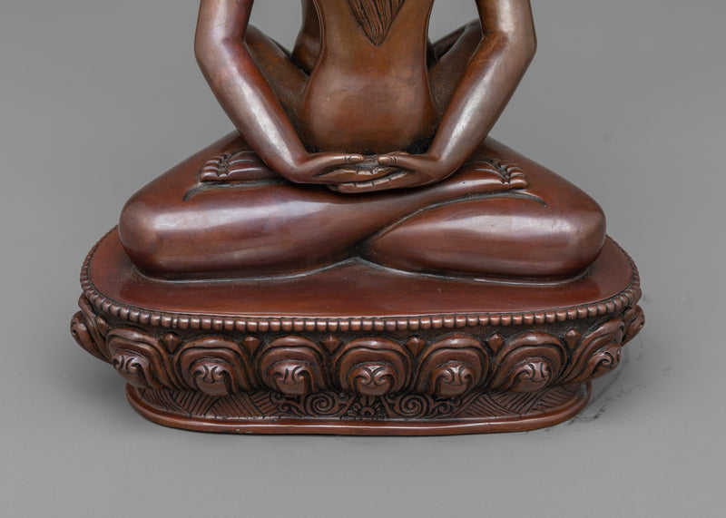 Samantabhadra with His Consort Statue | Embodying Divine Union and Balance