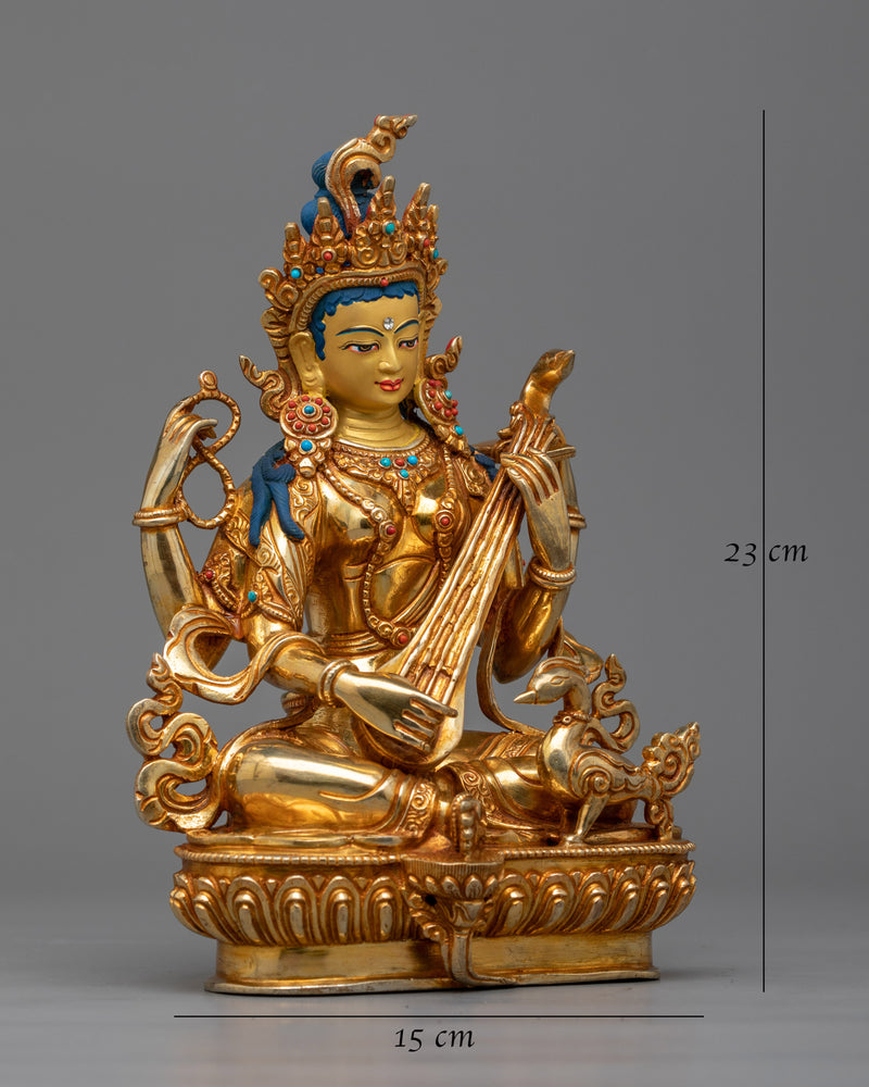 Vani Saraswati Statue | Embodying Wisdom and Creativity