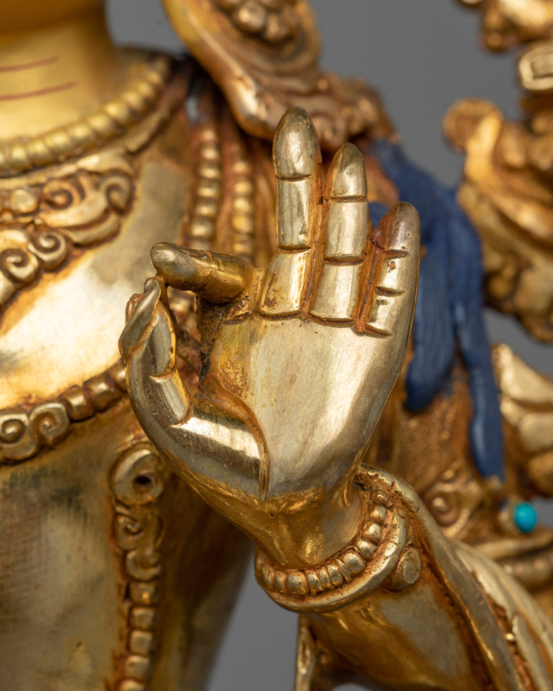 Shree Manjughosa Statue | Embodying Divine Wisdom and Compassion