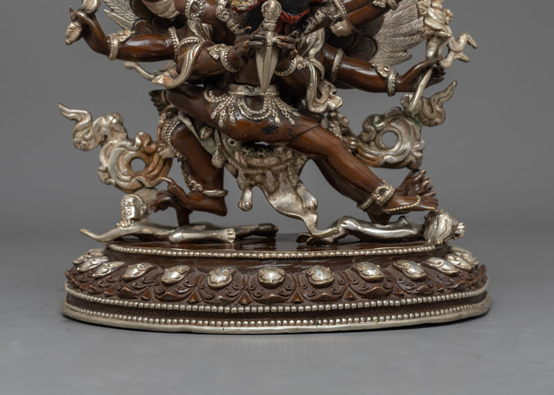 Vajrakilaya with His Consort | Embodying Divine Power and Protection