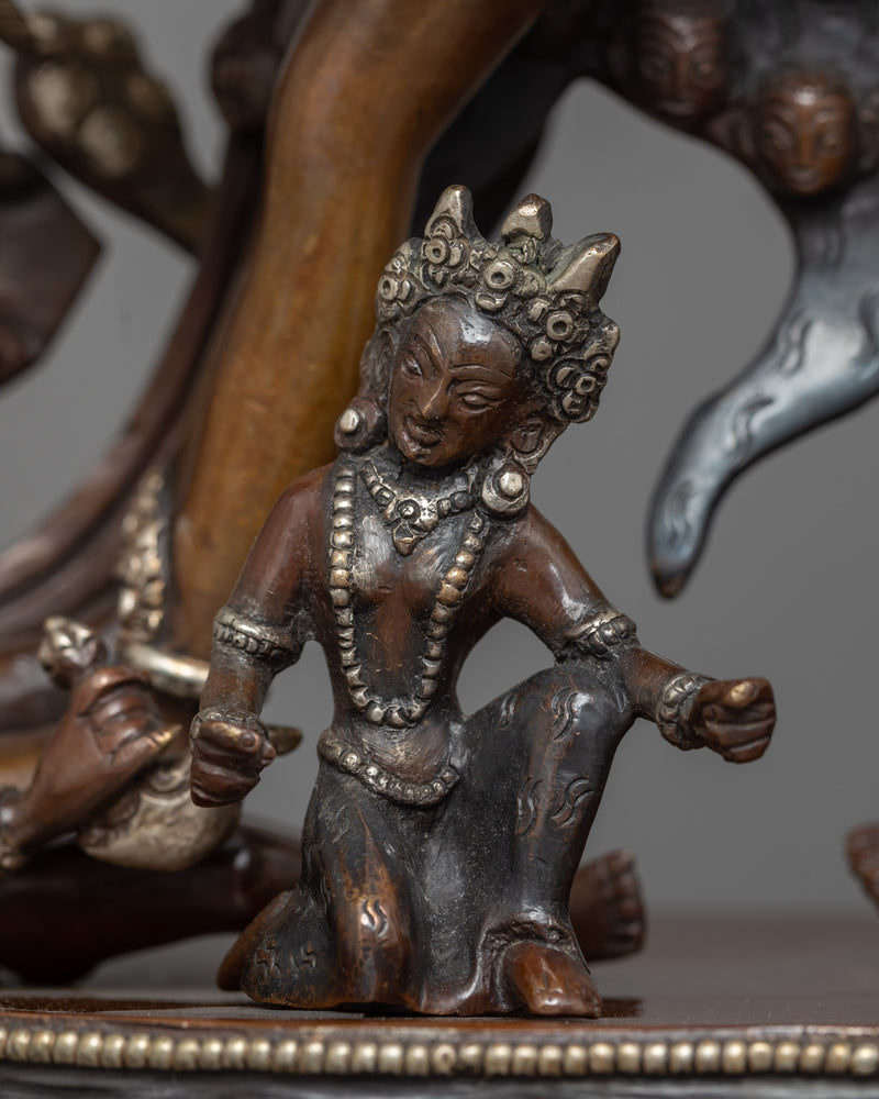 Kala Chakra Statue | Symbolizing Timeless Wisdom and Spiritual Harmony