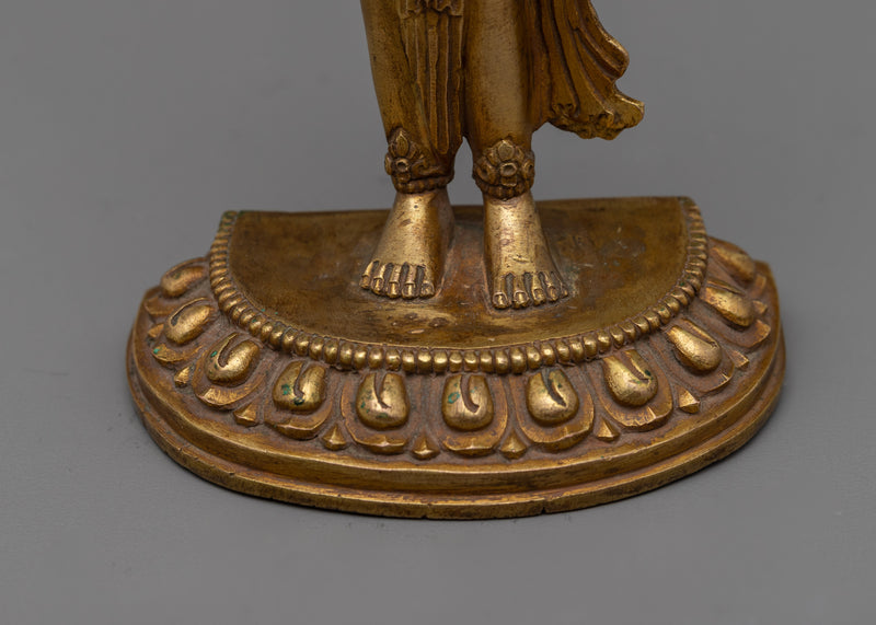 Standing Lokeshvara Bodhisattva Statue | Chenrezig Radiating Compassion and Enlightenment