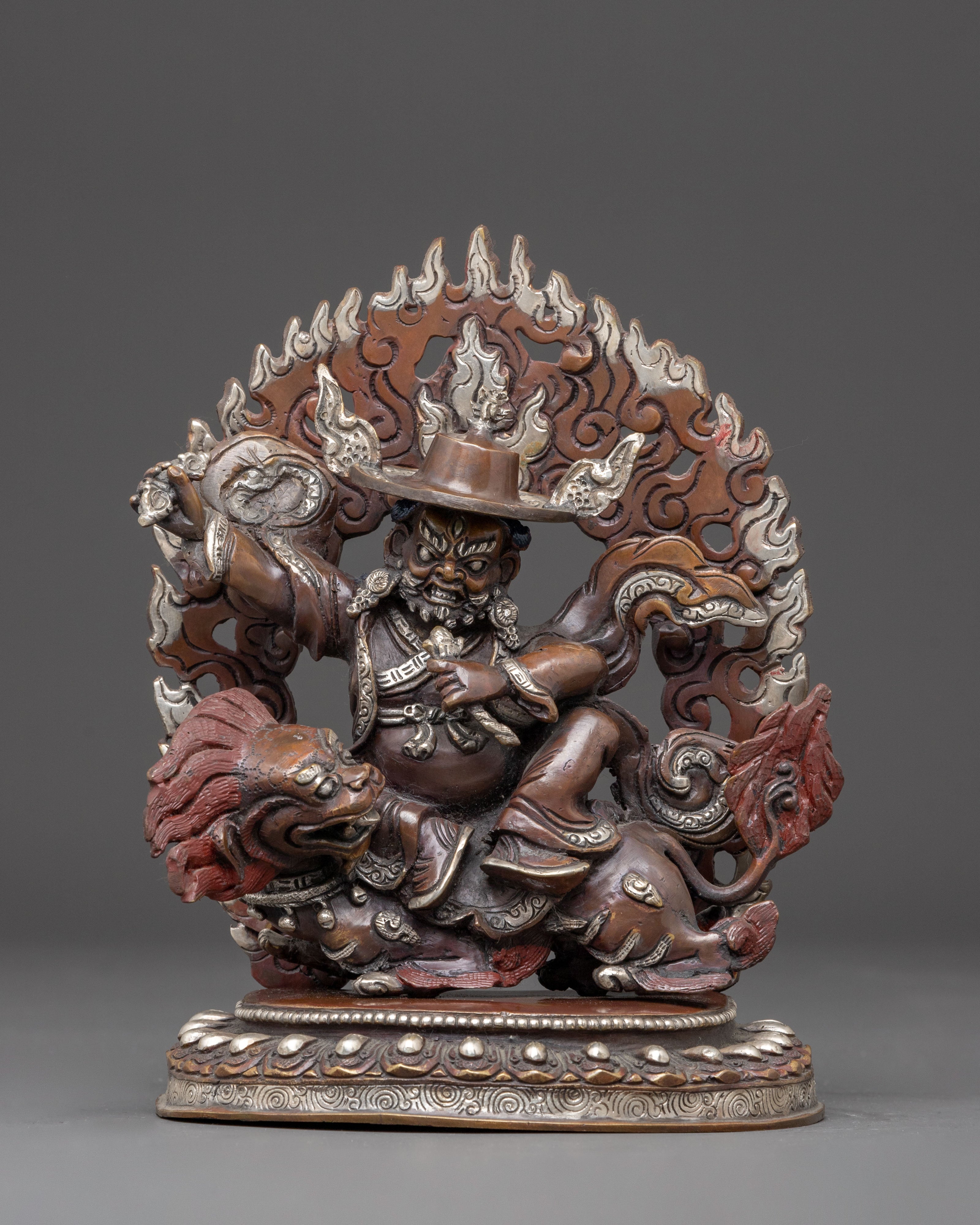 Mahakala Dorje Legpa Statue: Protector of the Dharma