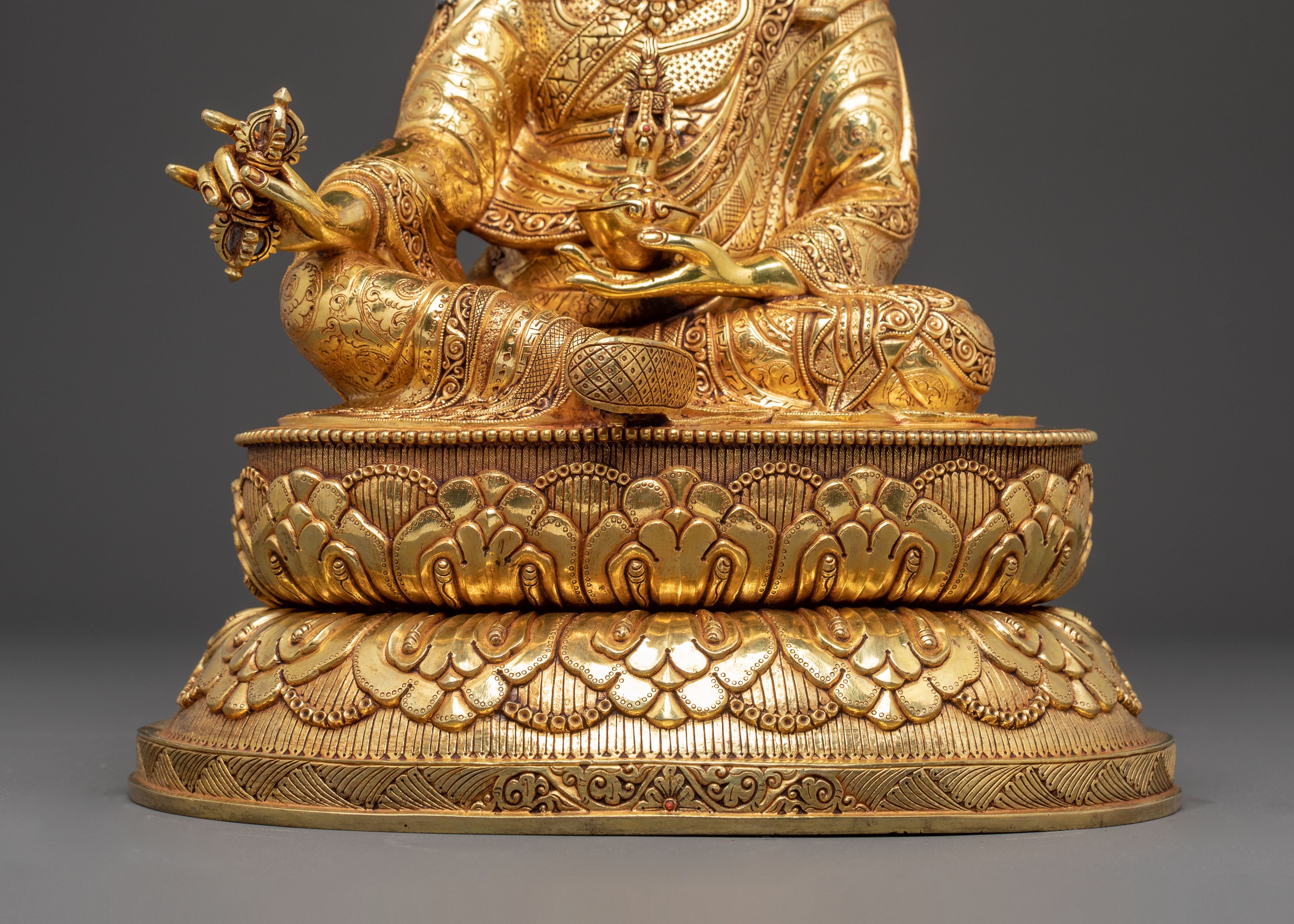 Sacred Statue of Guru Padmasambhava | Founder of Tibetan Buddhism