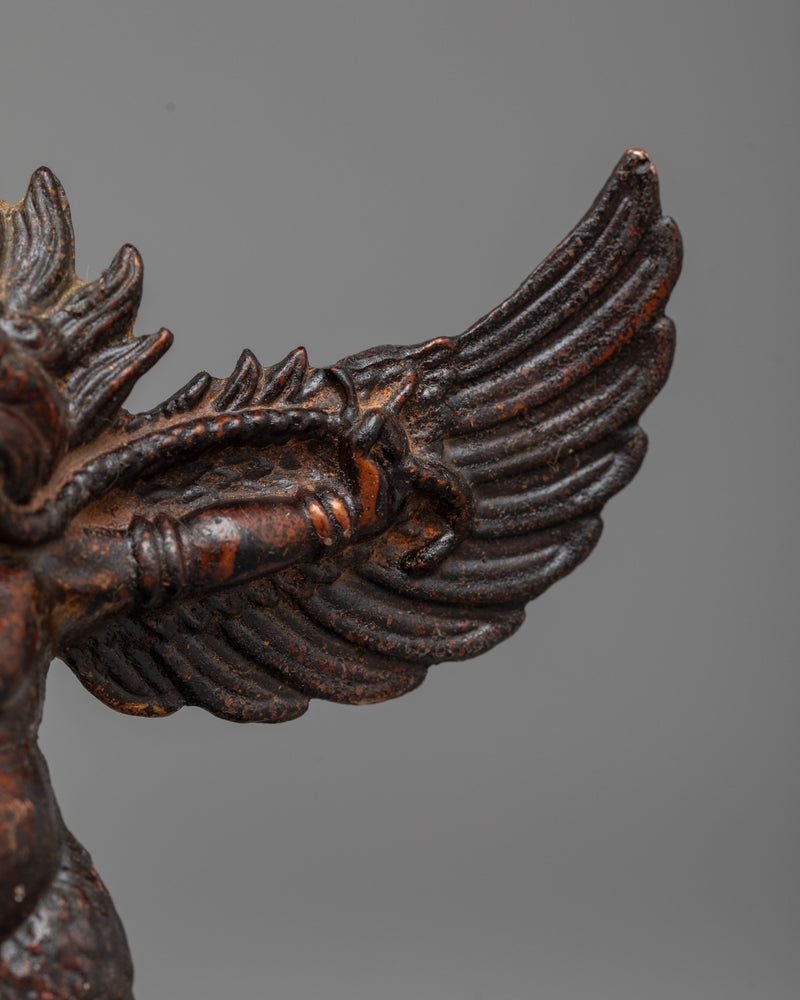 Garuda Antique Figurine | Majestic Guardian of the Skies