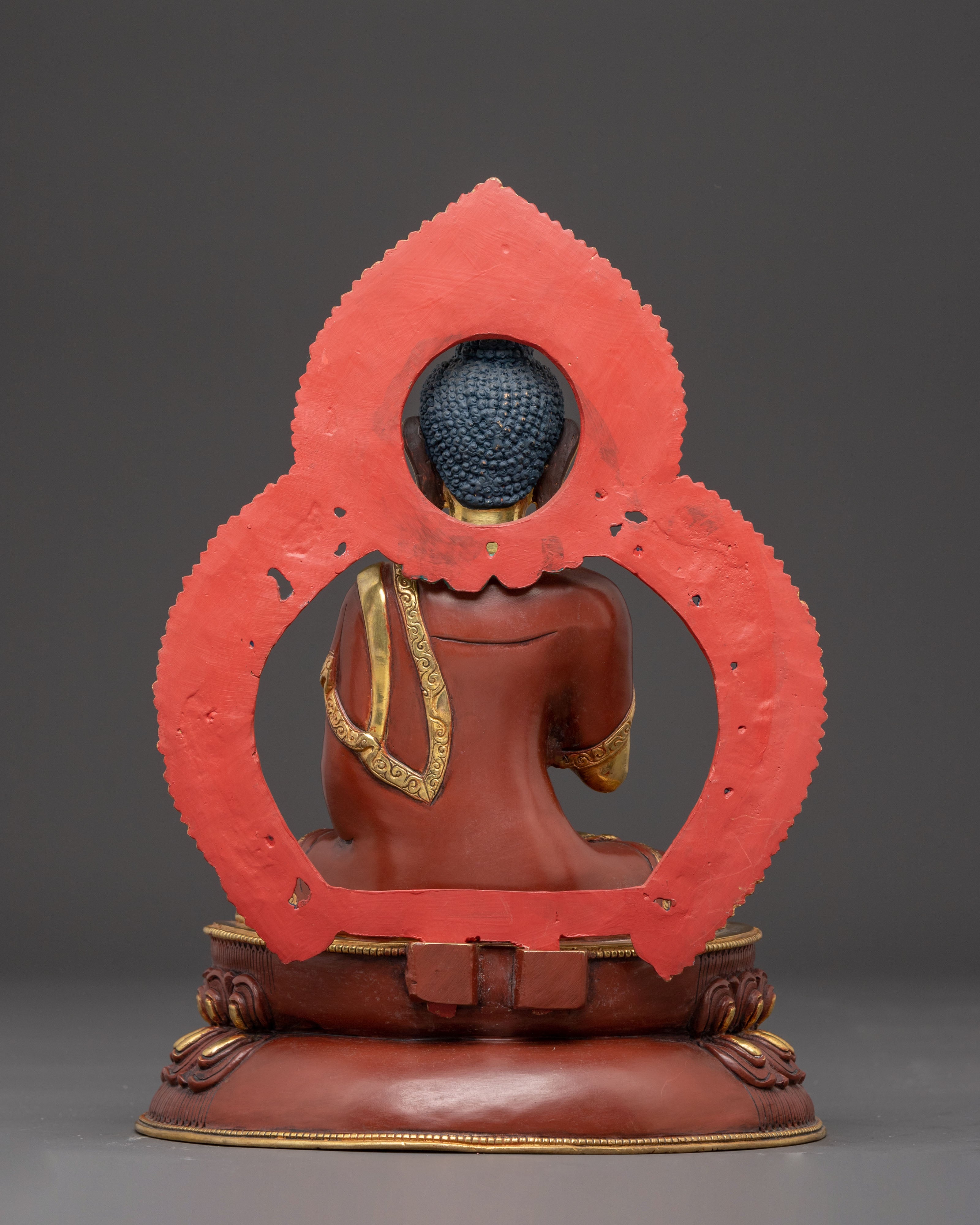 Handmade Amoghasiddhi Artwork | Symbol of Boundless Wisdom