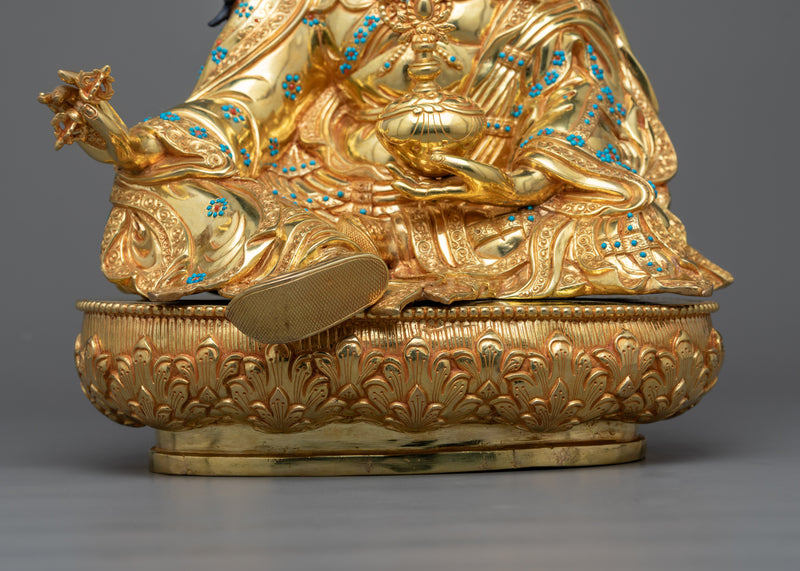 Tantric Vajra Guru Rinpoche Statue | Embodiment of Spiritual Power