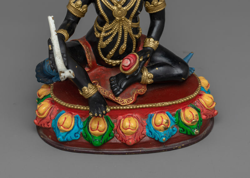Fierce Brahmanrupa Mahakala Statue | Authentic Nepalese Craft