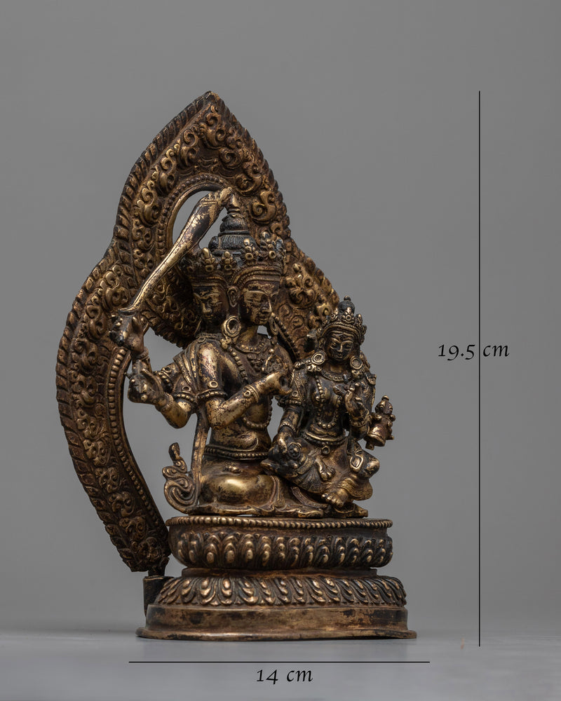 maha-manjushri-statuette