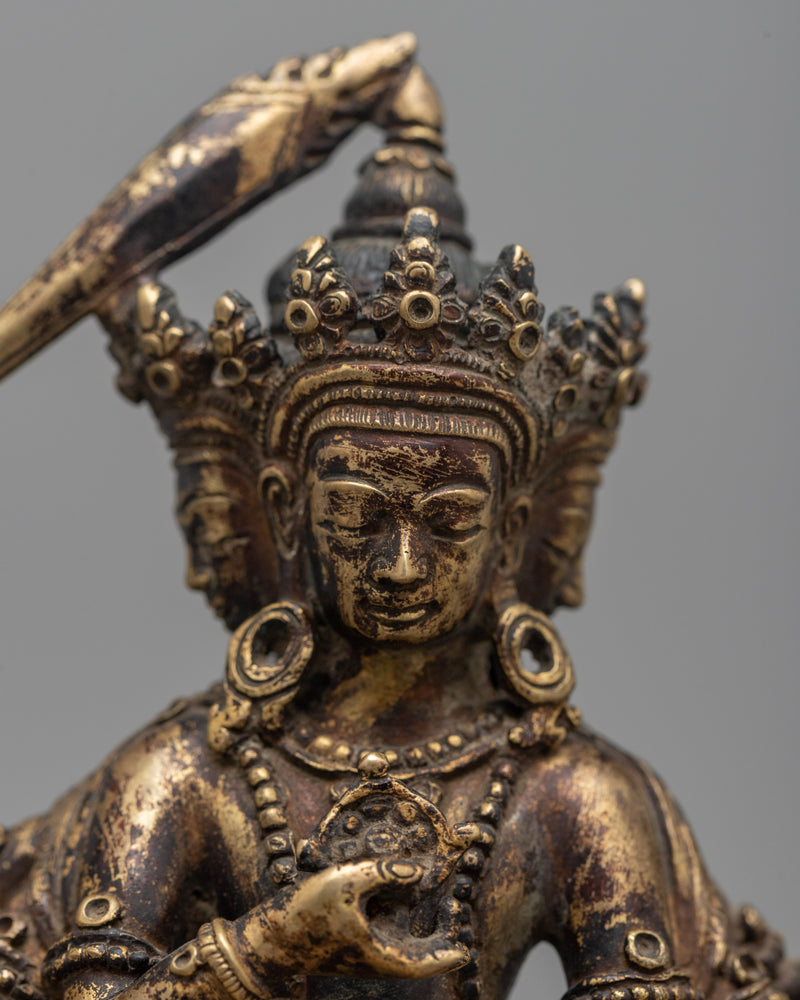 maha-manjushri-statuette