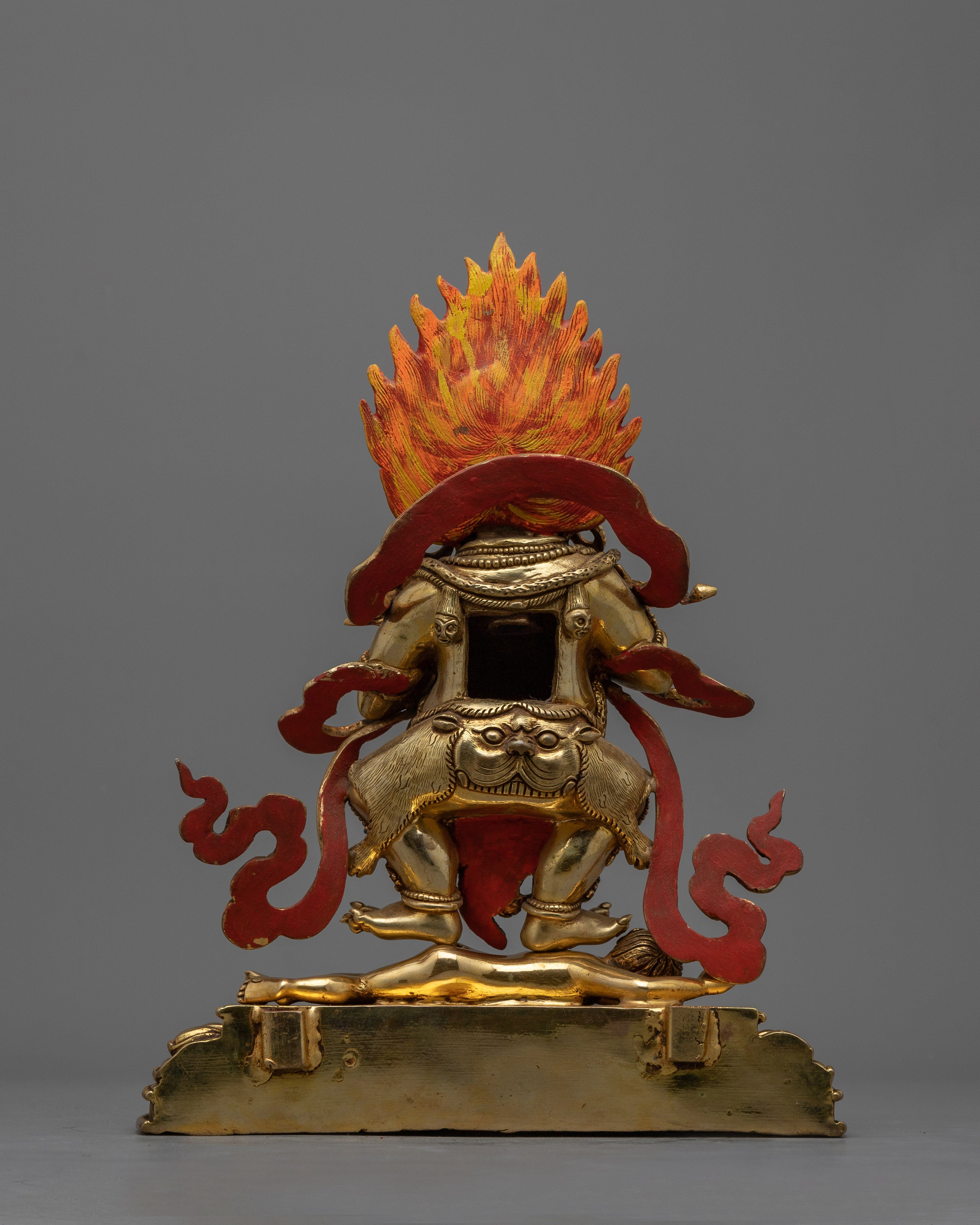 Shakyapa Dharmapala Sculpture | Guardian of Buddhist Teachings