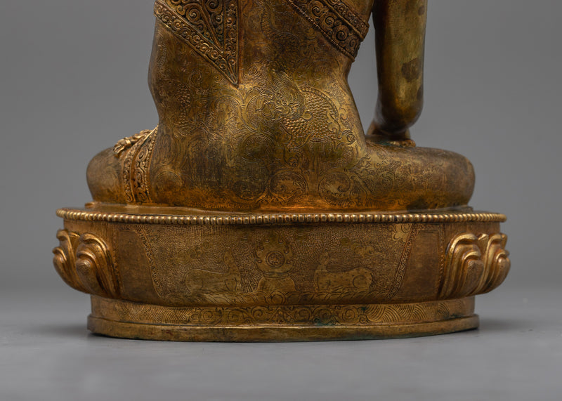 Shakyamuni Buddhah Antique Figurine | Embodying Timeless Wisdom