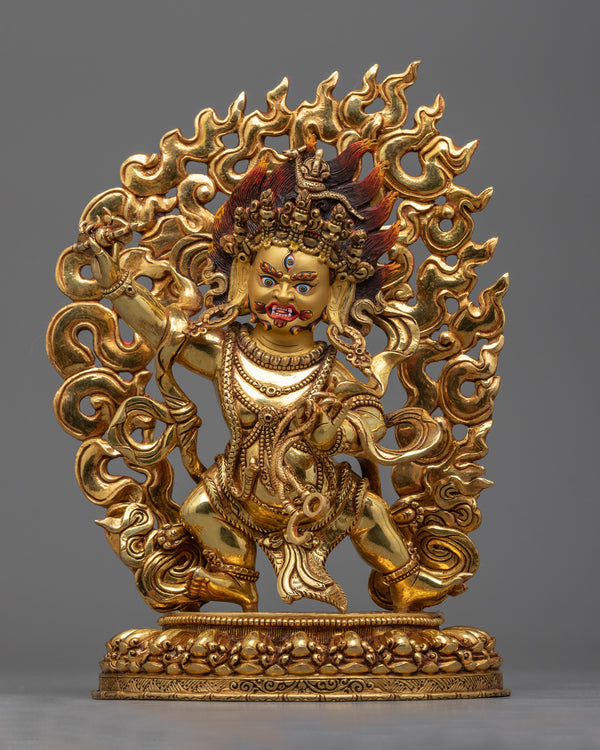 Shakyamuni's protector vajrapani 
