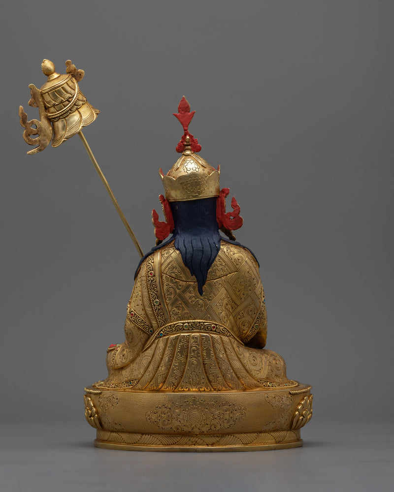 Tantric Guru Norla Statue | Embodiment of Prosperity and Abundance