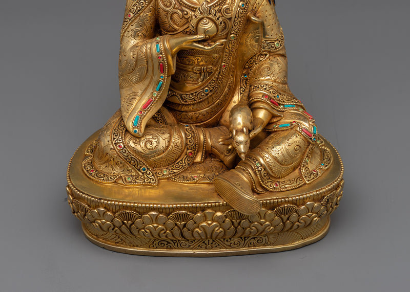 Tantric Guru Norla Statue | Embodiment of Prosperity and Abundance
