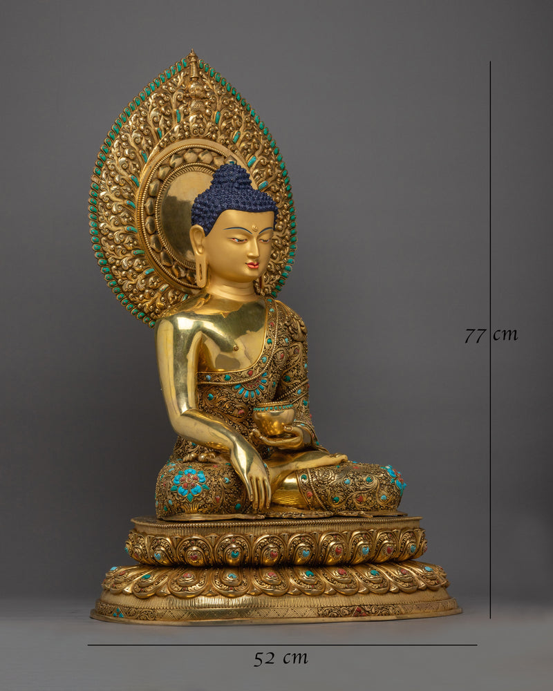 Serene Buddha Shakyamuni Statue | Embodying Peace and Enlightenment