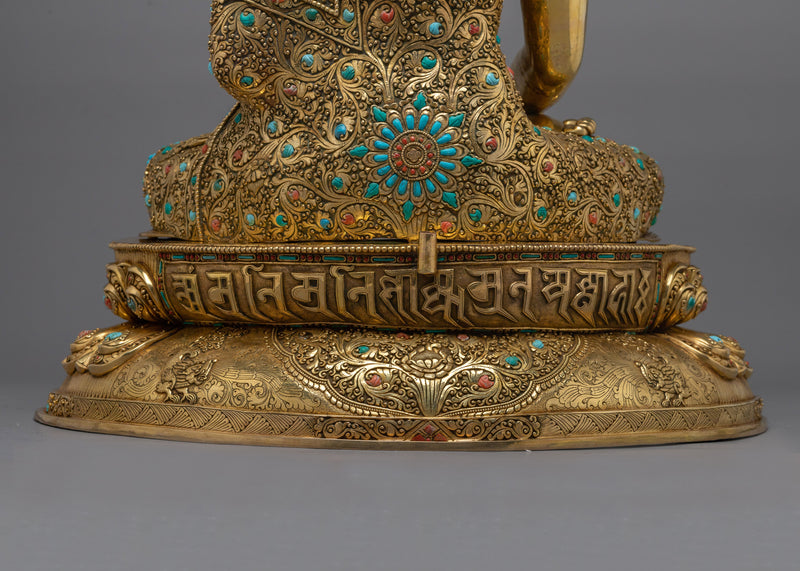 Serene Buddha Shakyamuni Statue | Embodying Peace and Enlightenment